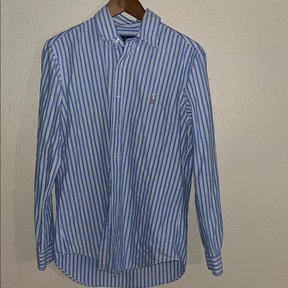 Polo Ralph Lauren Blue Striped Men's Shirt